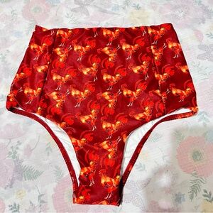 Verdelimon swim bottom size S high waisted bikini bottom